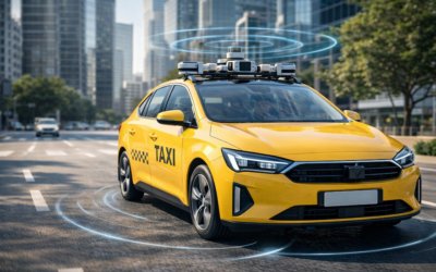 Så fungerar förarlösa taxibilar