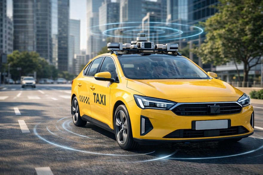 Så fungerar förarlösa taxibilar